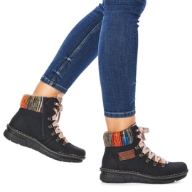 Botas negras Rieker 73343-0 negro 13