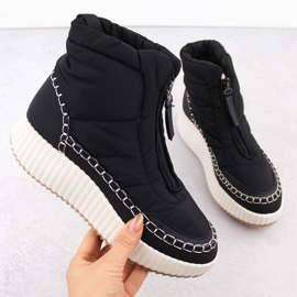 Botas de nieve para mujeres Potocki Z24-72300 Negro 1 Botas de nieve para mujeres Potocki Z24-72300 Negro 1