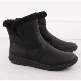 Botas negras Rieker Z0080-00 negro 5