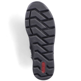 Botas negras Rieker Z0080-00 negro 10