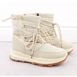 Botas de nieve para mujeres Potocki Wol274 beige 1