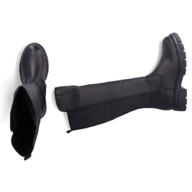 Botas negras Rieker Femenino Z9158-00 negro 6