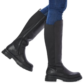 Botas negras Rieker Femenino Z9158-00 negro 10