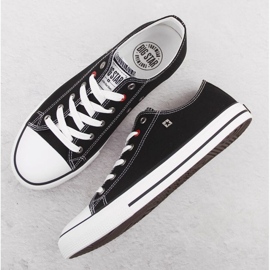 Classic Big Star INT2077A Men's Big Stakers Black Sneakers negro 4