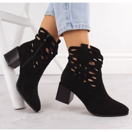 M.Daszyński Botas para mujeres en el Pilar M. Daszyński Negro 4