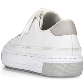 Zapatos deportivos femeninos rieker rkr758 blanco 3