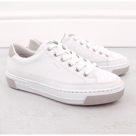 Zapatos deportivos femeninos rieker rkr758 blanco 4