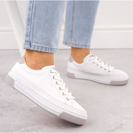 Zapatos deportivos femeninos rieker rkr758 blanco 11