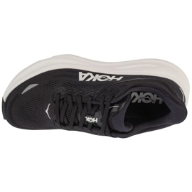 Hoka M Bondi Running Shoes 9 1162011-Bwht Black negro 2