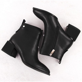 Tacones altos de las mujeres Goe OO2N421 Negro 3