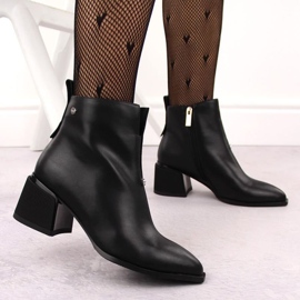 Tacones altos de las mujeres Goe OO2N421 Negro 5