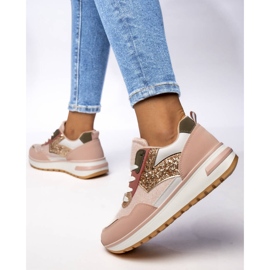 Zapatillas de deporte para mujeres rosa rosado 4