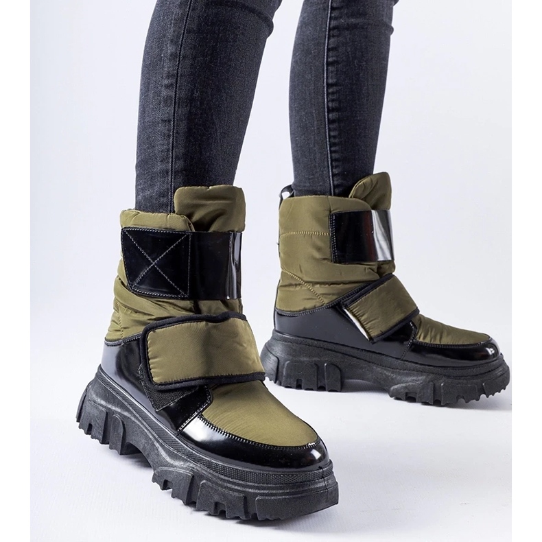 D/CEO Botas de nieve Hutchinson con aislamiento verde 2