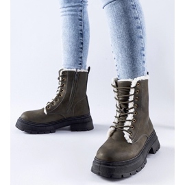 D/CEO Botas aislantes verdes de Tadasuni 1 D/CEO Botas aislantes verdes de Tadasuni 1