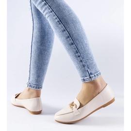D/CEO Mocasines con hebilla beige de Sovera 2