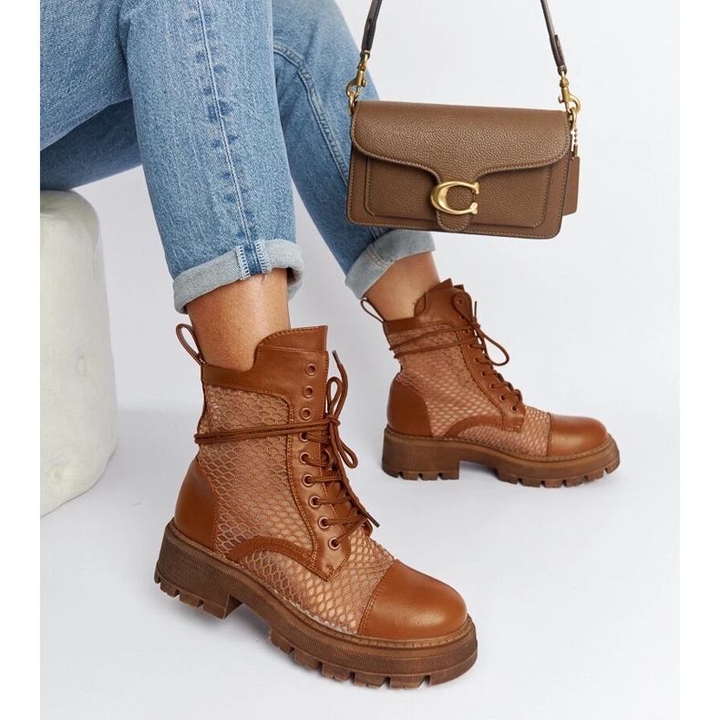 D/CEO Botas Waldeck marrones transparentes marrón 1