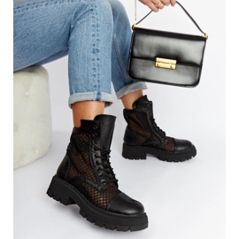 D/CEO Botas Waldeck negras transparentes negro 1 D/CEO Botas Waldeck negras transparentes negro 1