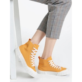 Zapatillas de zapatillas de naranja arvel femenina 3