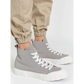 Zapatillas de deporte gris arvel femenino 2 Zapatillas de deporte gris arvel femenino 2