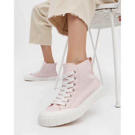 Zapatillas de zapatillas de color rosa arvel femenino rosado 2