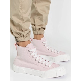 Zapatillas de zapatillas de color rosa arvel femenino rosado 3
