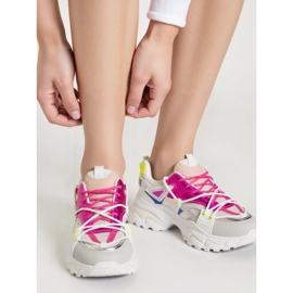 Zapatillas femeninas Zelora Rose Red multicolor 4