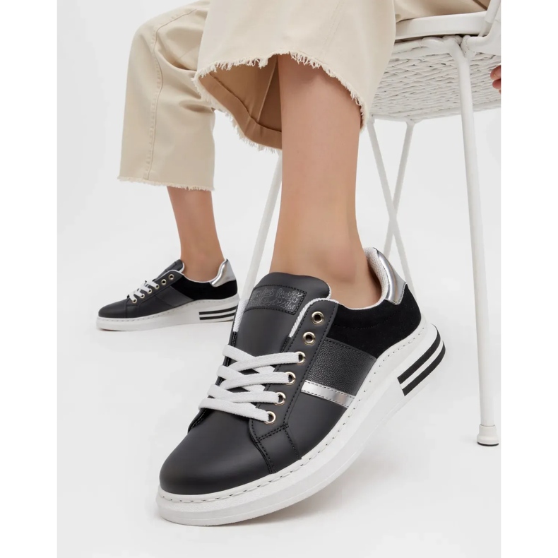 Zapatillas de deporte femeninas Zenor Black negro 1