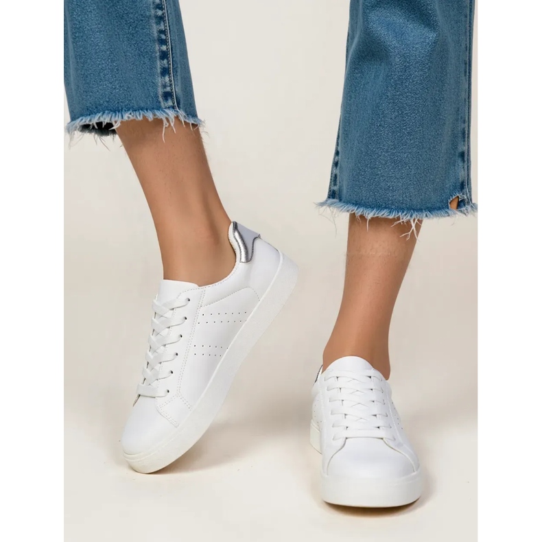 Zapatillas de deporte femeninas Arvel Silver plata 1