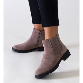 D/CEO Botas casuales clásicas marrones con eco-zamsz salara marrón 1