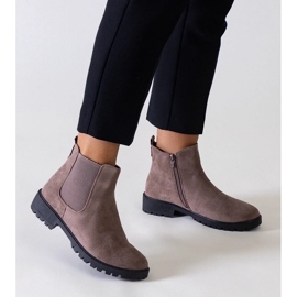 D/CEO Botas casuales clásicas marrones con eco-zamsz salara marrón 2