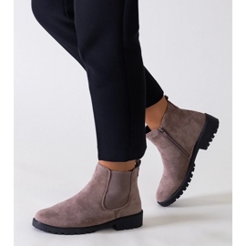 D/CEO Botas casuales clásicas marrones con eco-zamsz salara marrón 3