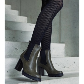 D/CEO Botines slip-on verdes confeccionados en ecopiel Motena 1 D/CEO Botines slip-on verdes confeccionados en ecopiel Motena 1