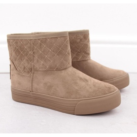 Botas de nieve para mujeres Big Star int2041b beige 1 Botas de nieve para mujeres Big Star int2041b beige 1