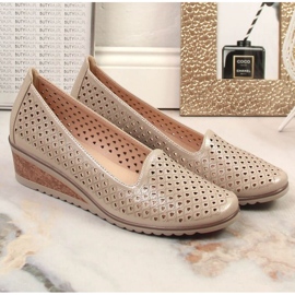 Zapatos para anclaje Anchor Potocki SZ12018 Beige 1