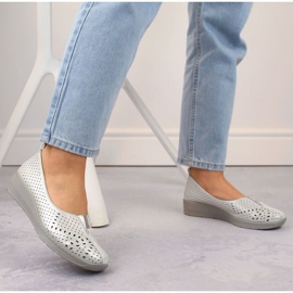 Zapatos para un jezzi jezz388b blanco 4