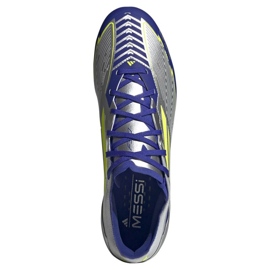 Adidas F50 Pro Messi FG JR8023 Silver Football Shoes plata 3