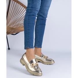 Zapatos Golden Classic con decoración dorada dorado 3