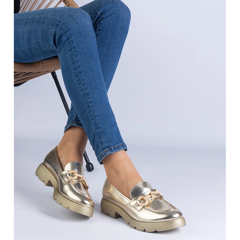 Zapatos Golden Classic con decoración dorada dorado 1 Zapatos Golden Classic con decoración dorada dorado 1