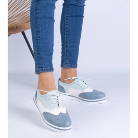 Zapatos Blue Classic Oxford azul 1