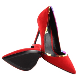 Alfileres iridiscentes rojos 5126 Rojo 3
