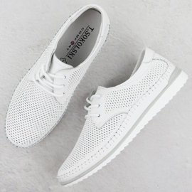 T.Sokolski Whodement Whodement Women Hojas de hojas White T. Sokolski W25-01 blanco 3