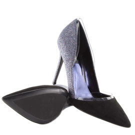Alfileres plata brillo 5127 azul negro gris 3