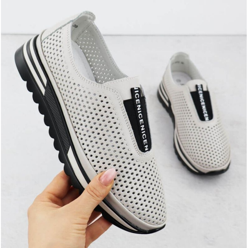 S.Barski Zapatos de apertura S. Barski LR51-672 Beige 1