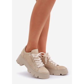 Zapatillas deportivas de zapatillas en la plataforma chebello 4632 oro dorado 1