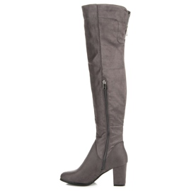 Seastar Botas de ante en el poste gris 2