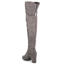 Seastar Botas de ante en el poste gris 3