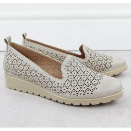 M.Daszyński Zapatos en M. Daszyński MR1628-20 en flores gris 2