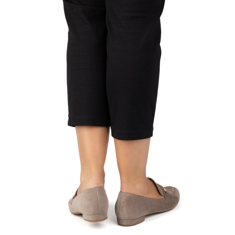 Ivbut Bombas para mujeres polacas 1625/1 Beige oscuro 1