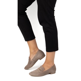 Ivbut Bombas para mujeres polacas 1625/1 Beige oscuro 2