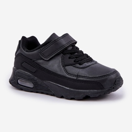 Zapatillas Infantiles Velcro Negro Krissandra 2
